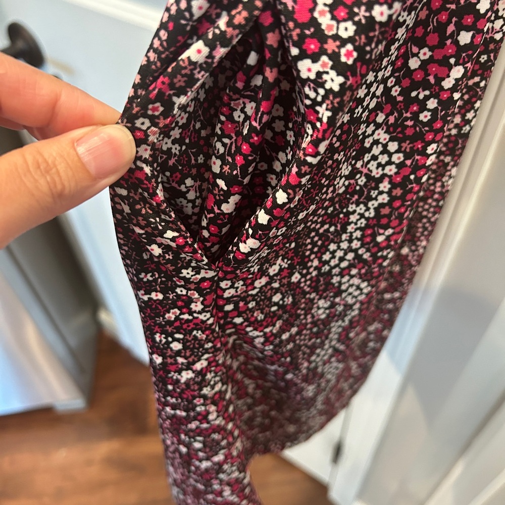 Bebop Floral Print Dress Large - Picture 4 of 10
